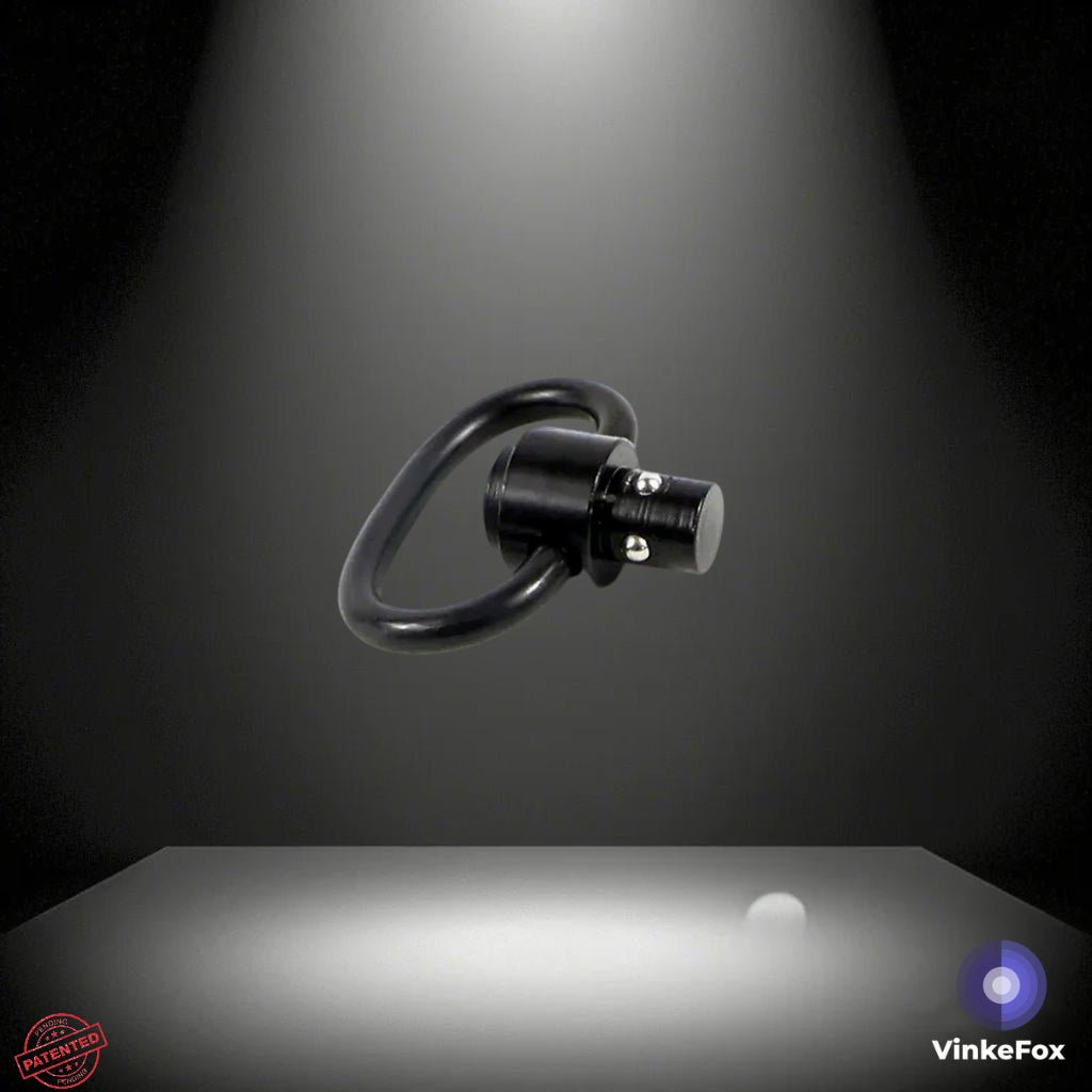Heavy Duty Push Button Quick Detach QD Sling Swivel - VinkeFox