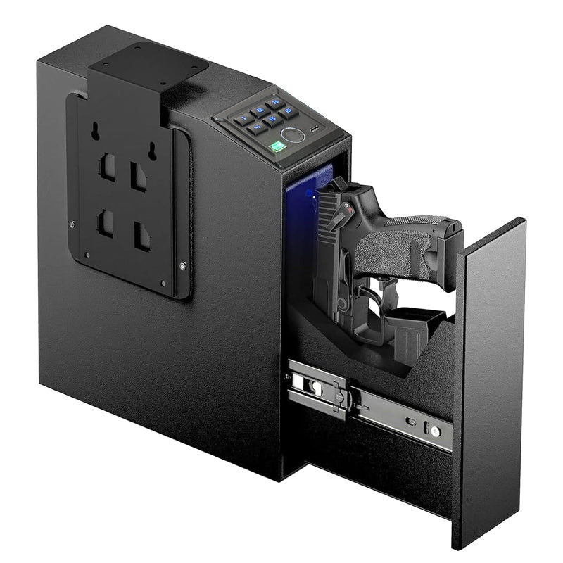 Portable Biometric Gun Safe Box - VinkeFox