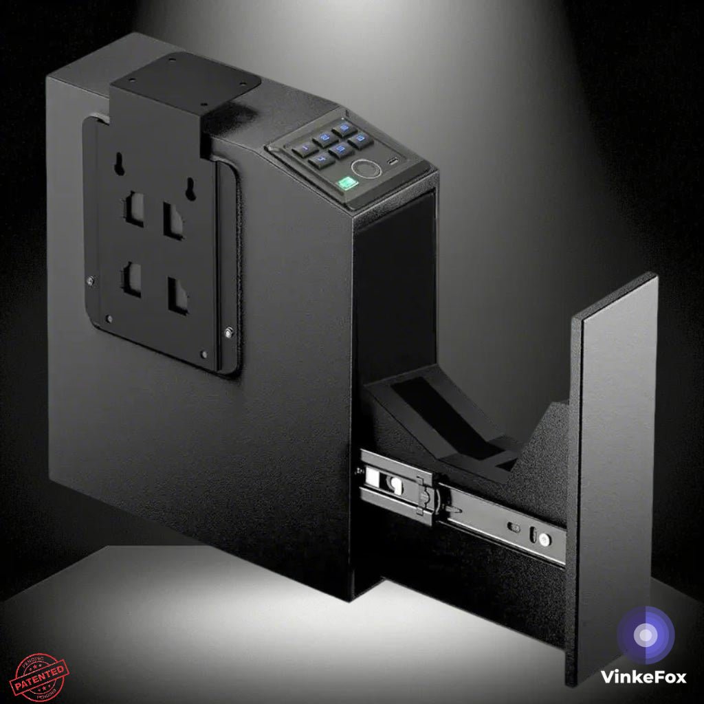 Portable Biometric Gun Safe Box - VinkeFox